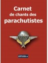 Carnet de chants des parachutistes couverture