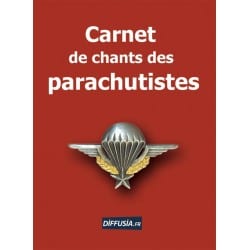 Carnet de chants des parachutistes couverture