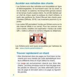 Carnet de chants des parachutistes page 4