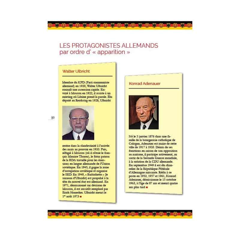 Les protagonistes allemands