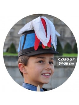 Casoar de Saint Cyrien tour de tête 54-56 cm