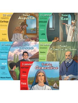 5 nouvelles vies de saints (octobre 2020)