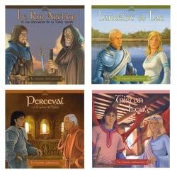 La légende du Roi Arthur et des Chevaliers de la Table Ronde en 4 CD