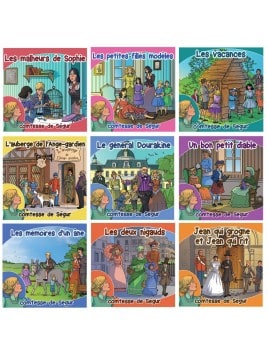 9 CD : Les célèbres histoires de la Comtesse de Ségur