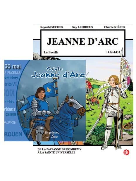 Offre spéciale : Jeanne d'Arc en BD et en CD
