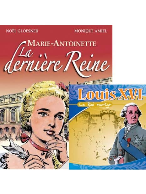 Offre spéciale : BD Marie-Antoinette + CD Louis XVI
